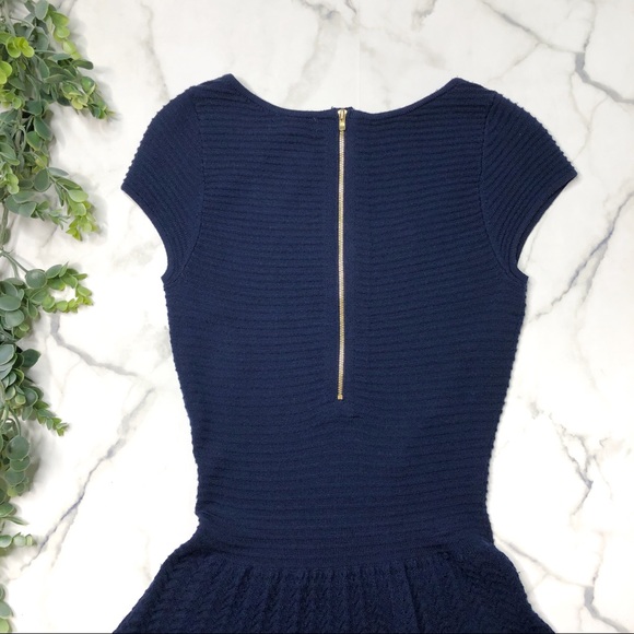 LILLY PULITZER Hazel Sweater Dress in True Navy - Picture 4 of 8